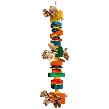 Cactus Tower Jumbo Wood Parrot Toy